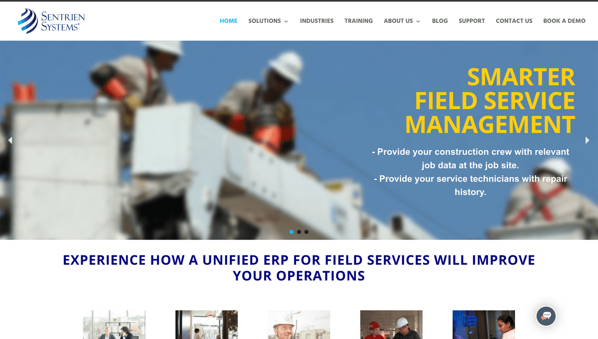 Sentrien System - Smarter Field Service Management